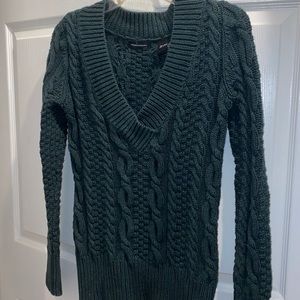 Dark Green knit sweater